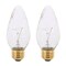 Satco S2763 25W 120V F15 Clear E26 Medium Base Incandescent light bulb